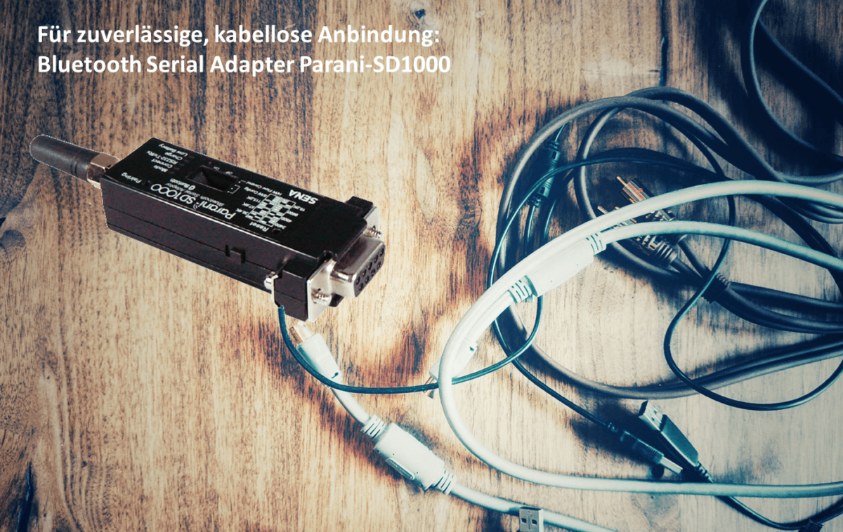 Bluetooth Serial Adapter ParaniSD1000 RS232 Sena tekmodul
