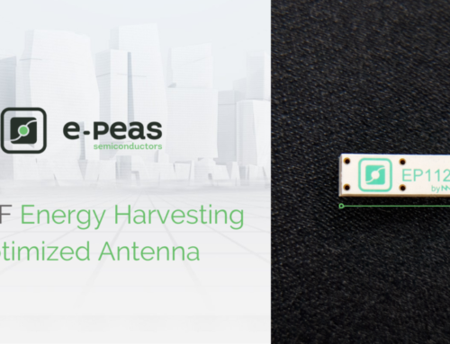 Die erste für Energy Harvesting optimierte Antenne von e-peas!