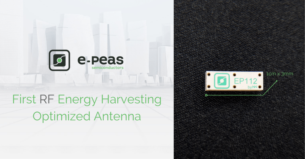 Energy Harvesting Antenne von e-peas