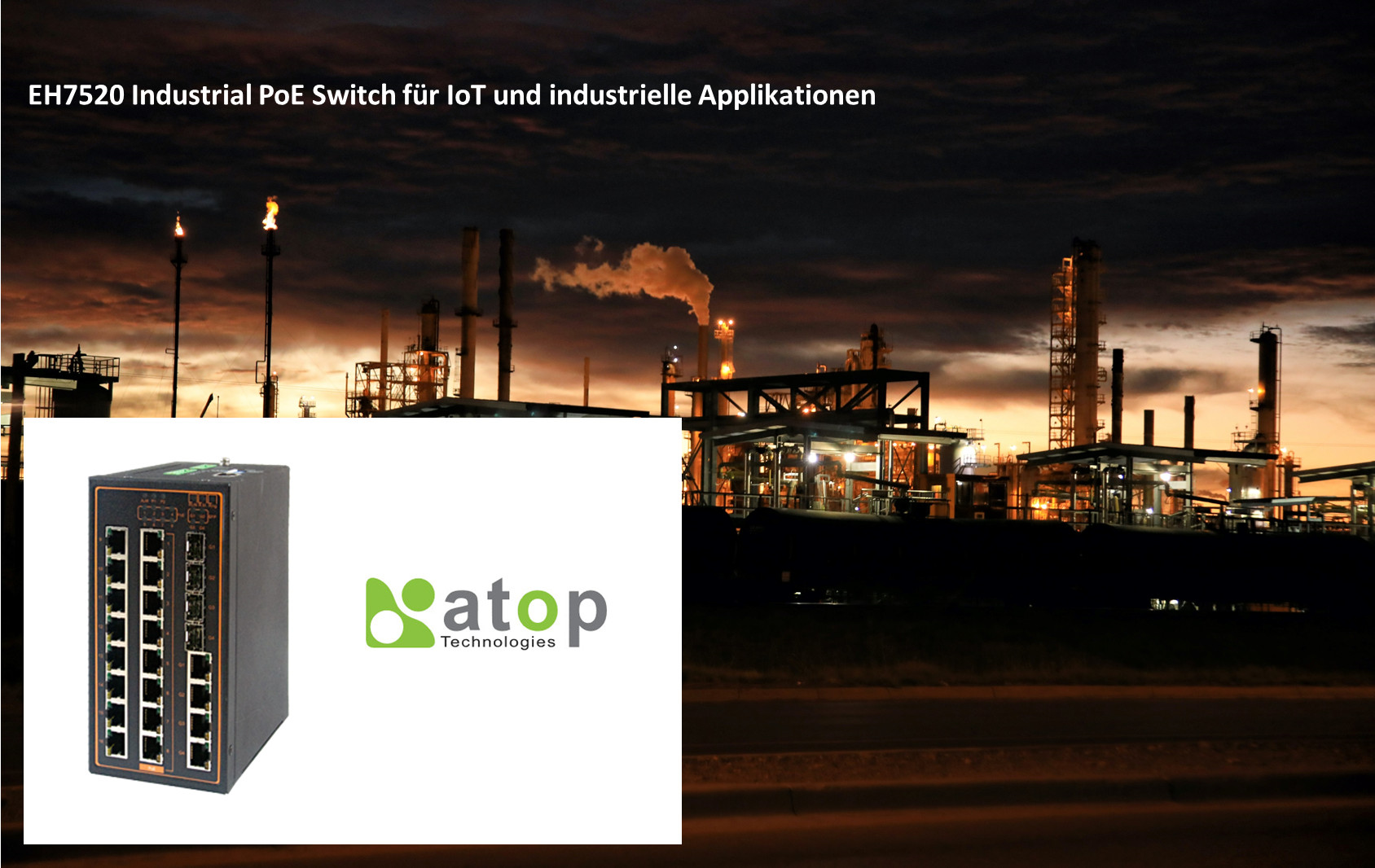 EH7520 Industrial Switch von Atop
