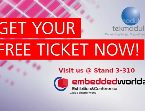 tekmodul auf der embedded world 2023